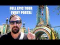 Full Universal EPIC Universe MEGA Tour!| Every Portal, Fun Secrets, Everything You Need To Know!