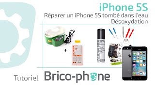 Tuto : Réparer un iPhone 5S tombé dans l'eau (désoxydation) HD Tuto : Réparer un iPhone 5S tombé dans l'eau (désoxydation) HD