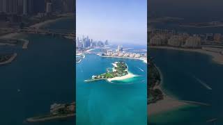 palm jumeirah arial view ｜棕榈岛 ｜房产 ｜迪拜房产 ｜土豪别墅