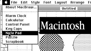 A Tour of Macintosh System 1.1 - Software Showcase