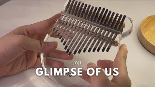 Joji - Glimpse of Us | Kalimba Cover With Tabs by My Spring Lullaby