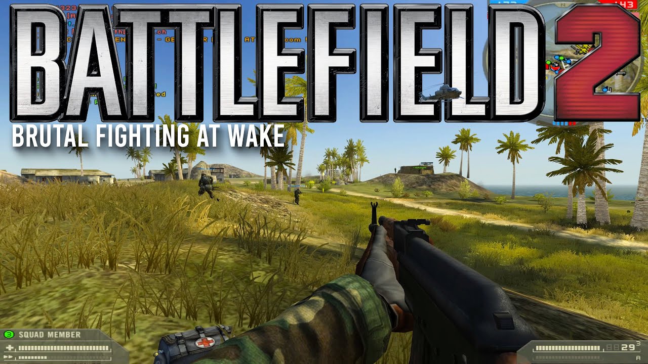 Battlefield 2 In 2023 - Brutal Fighting Again At Wake Island - YouTube