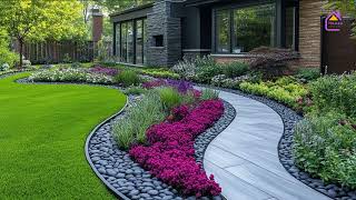 Minimalist Front Yard Landscaping | Create a Contemporary \u0026 Serene Outdoor Oasis