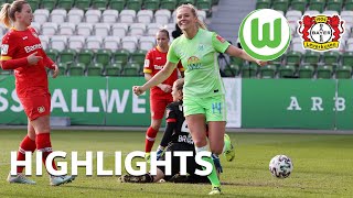 Die Siegesserie hält weiter an! | VfL Wolfsburg - Bayer Leverkusen 2:0 | Frauen Bundesliga