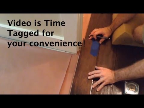 How to install wood flooring - Doorways, Room transitions and floor vents How to install wood flooring - Doorways, Room transitions and floor vents