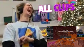 xQc Reacts to every TIME TO THROW POGCHAMP | All Clips |