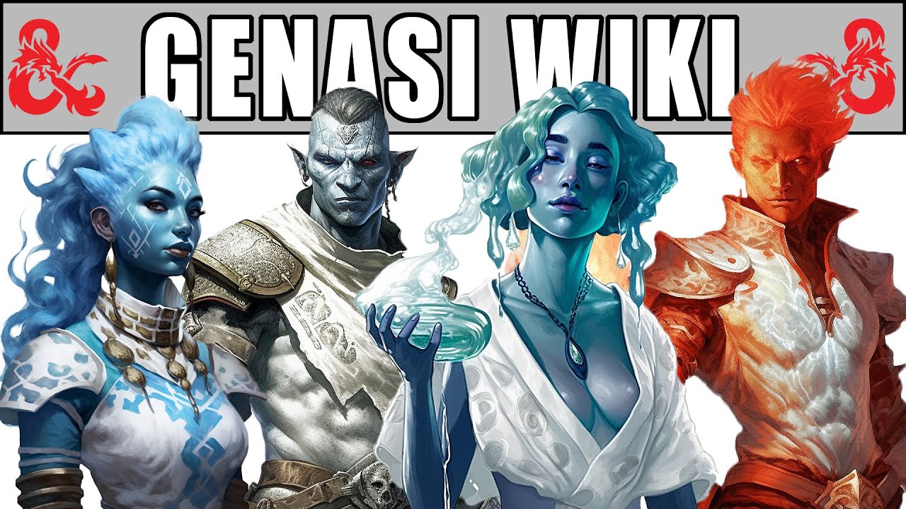 Genasi Dungeons And Dragons 5e Wiki Youtube