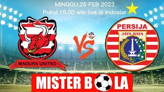 Madura United vs Persija Jakarta || prediksi best line up