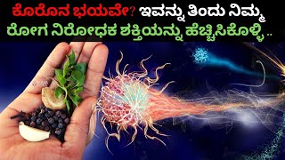 ದೇಹದ ರೋಗ ನಿರೋಧಕ ಶಕ್ತಿ ಬೆಳೆಯಬೇಕು ಎಂದರೆ ಇವನ್ನು ತಿನ್ನಿ ಸಾಕು। remedy for improving immunity | kannada