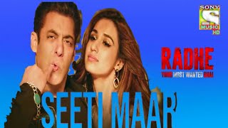 SEETI MAAR: Radhe Your Most Wanted Bhai - Official Video Song | @BeingSalmanKhan | Disha Patani