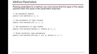 Introduction to Java Module 6