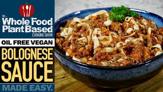 PLANT BASED BOLOGNESE SAUCE 🍝 Delicious authentic recipe for vegans!