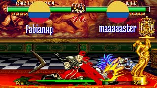 FT5 @samsho2: Fabianxp (CO) vs maaaaaster (CO) [Samurai Shodown II Fightcade] Dec 11