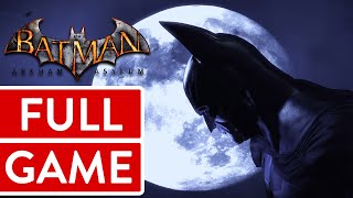 Batman: Arkham Asylum PC FULL GAME Longplay Gameplay Walkthrough Playthrough VGL