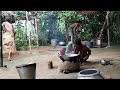 Village Life Cooking Bittergourd Tomato And Eating Breakfast @tusuzupuvlogs