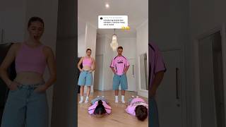 WE ON THE FLOOR! WE LOVE TO DANCE! 🤣🩷 - #dance #trend #viral #couple #funny #shorts