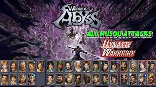 WARRIORS: Abyss - All Musou Attacks - Dynasty Warriors (P.1)