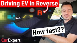 How fast can an EV go in reverse? Is there a speed limit?