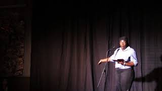 Button Poetry Live Aug 2017 Round 2 Isha Camara performing Loud Burials