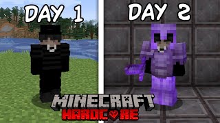 How I Survived 1000 Days in Minecraft Hardcore...