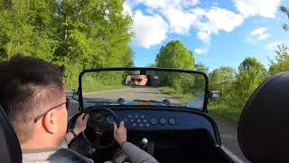 Caterham R300 fun drive out in the Bearn, late April