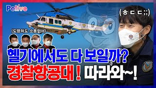 [폴라이브 시즌2 : 14화 VCR - 강폴이 간다!] 헬기에서도 다 보일까? 경찰항공대! 따라와~~