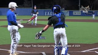 RHP  Hagen Tate Georgetown High School Class of 2025