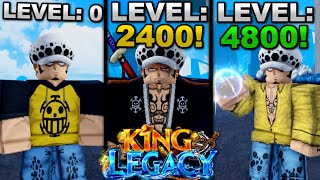 I Spent 24 Hours As Trafalgar D. Water Law in Roblox King Legacy... Here's What Happened!