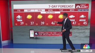 First Alert Forecast: Friday midday storm update