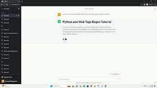 Python and web tags regex