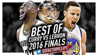 Best of LeBron James vs Stephen Curry EPIC BATTLE Highlights from 2016 Finals!
