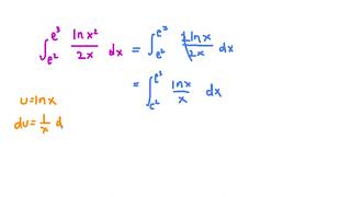 U-Substitution: Definite Integral with Natural Log