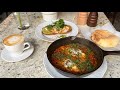 Challah and Shakshouka at “SAVIV” Israeli Bistro