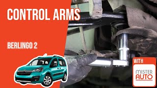 How to replace the control arms Berlingo mk2 🚗