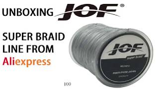 JOF super strong Braid line from Ali express online