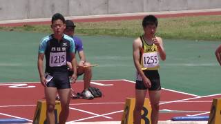 20170519群馬県高校総体陸上男子100m予選12組