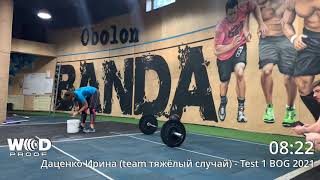 Даценко Ирина (team) TEST 1 BOG 2021