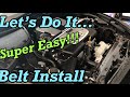 Serpentine Belt Replacement How To | VQ37 Q50 G37 370z