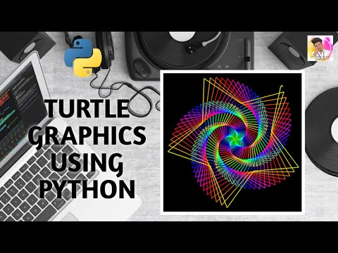 Beautiful Turtle Graphics Using Python| Python Turtle| Python Tutorial ...