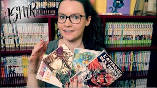 ASMR Mangas [52] Je te présente ma collection de mangas ! (650+) -Partie 1-