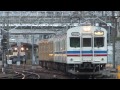 jr西日本 105系4連 広島色k12編成 濃黄色k06編成 広島→横川 2012.8