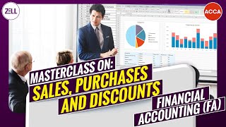 ACCA Financial Accounting (FA) : Sales, Purchases and Discounts : Demo Lecture (2022)