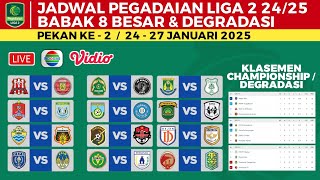 Jadwal Liga 2 2025 Babak 8 Besar - Persijap vs Persela , PSKC Cimahi vs Bhayangkara FC | Liga 2 2025