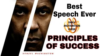 Denzel Washington Legendary Speech-Success Principles
