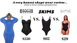 Curvy/Midsize Shapewear Try on \u0026 Review 1X I The Tea You Need To See! I Wolford, Skims, Swankaposh