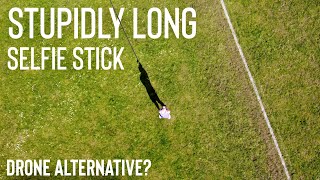 LONGEST SELFIE STICK. POTENTIAL DRONE ALTERNATIVE? TELESIN 3 M RUNNER’S REVIEW #selfiestick #runners