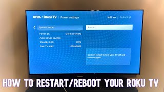 How to Restart/Reboot your Roku TV (ONN. TV)