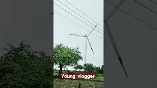 wind fan sinnar nashik #myfirstvlog #my #youtube #viral #ytstudio #barrishstatus #weather