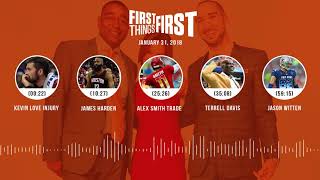 First Things First audio podcast(1.31.18) Cris Carter, Nick Wright, Jenna Wolfe | FIRST THINGS FIRST