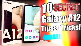 10 SECRET Samsung Galaxy A12 Features You Must Know!